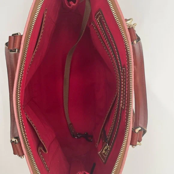 Dooney & Bourke Pebble Grain Zip Satchel - Picture 9 of 9